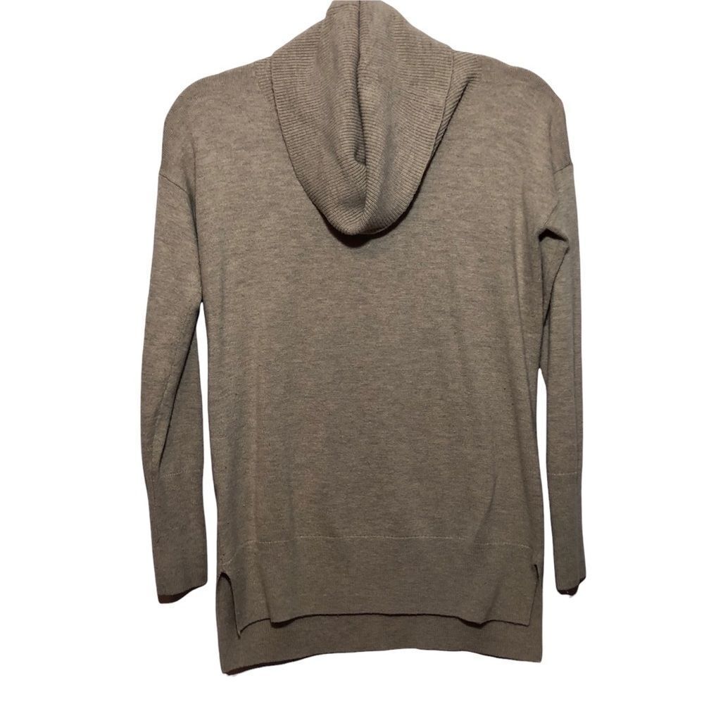 Pullover Cowl Neck Sweater in Brown